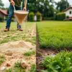 piaskowanie trawników błonie