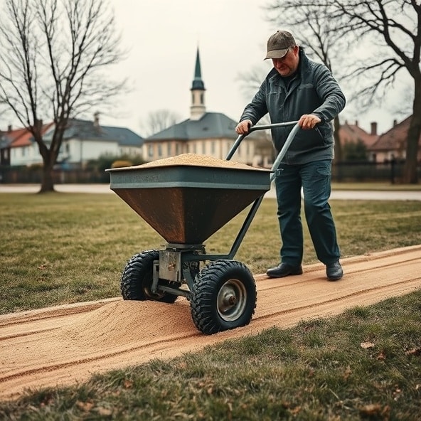 piaskowanie trawników błonie