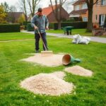 piaskowanie trawników błonie