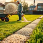 Jak dobrać piasek i dawkę do piaskowania trawników w Błoniu? piaskowanie trawników błonie