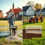 piaskowanie trawników błonie