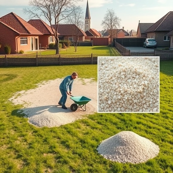 piaskowanie trawników błonie