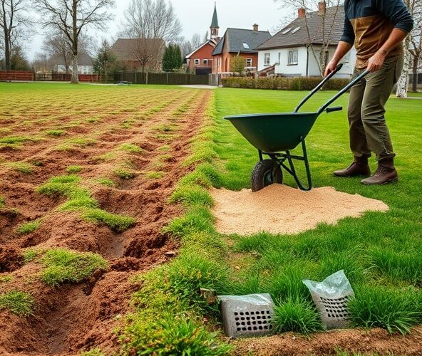 Kiedy piaskowanie trawników w Błoniu ma sens na gliniastej glebie?