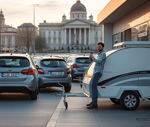 Gdzie w Warszawie wynająć przyczepy samochodowe do 750 kg bez kaucji?