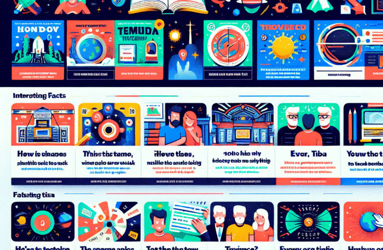 Strona z ciekawostkami: Jak stworzyć atrakcyjną platformę pełną wiedzy i niespodzianek?
