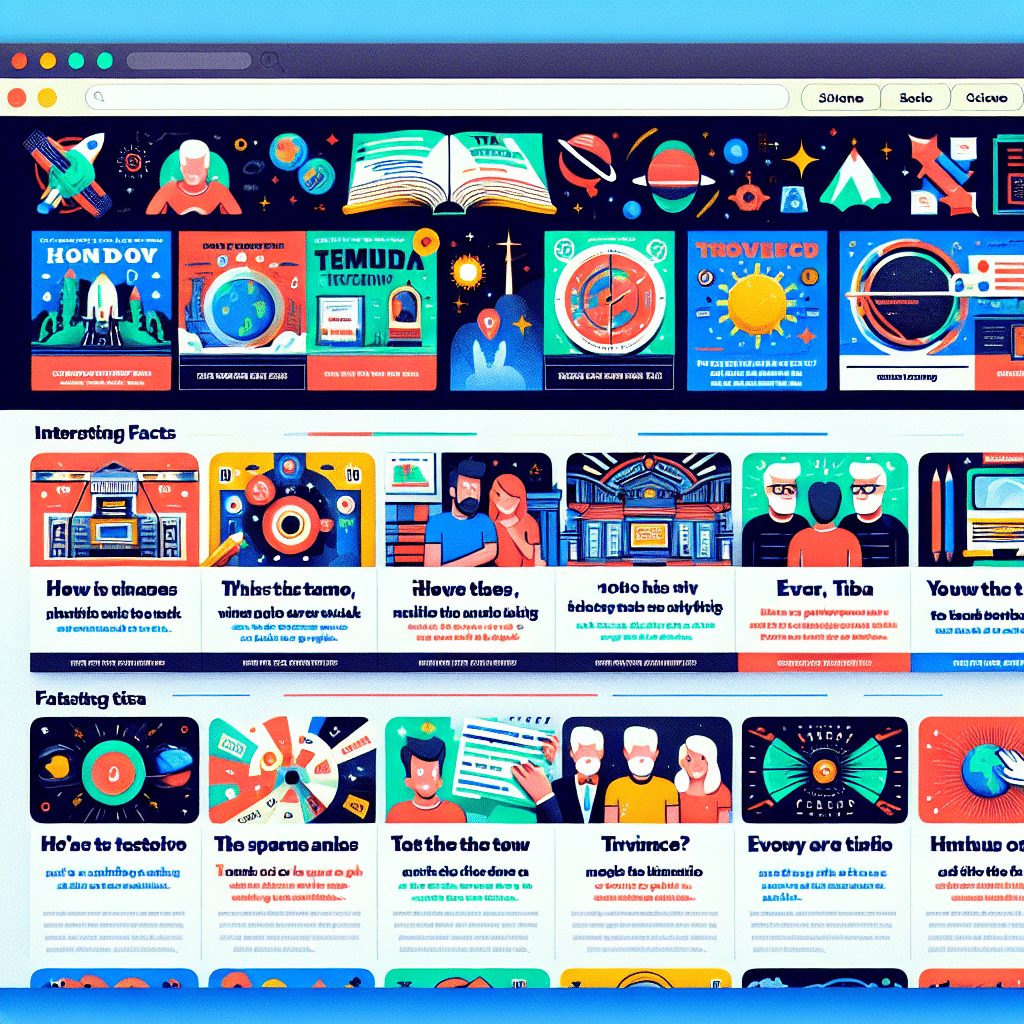 strona z ciekawostkami