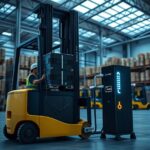 baterie litowo jonowe do wózków widłowych