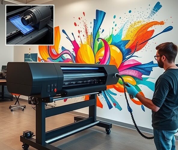 Jak używać drukarki ściennej UV YF-1610 do malowania na gładkich ścianach?