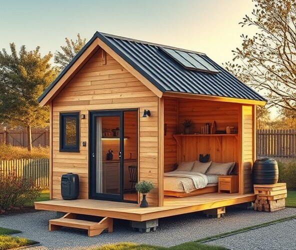 Jak zrobić domek na działce do 35 m² bez pozwolenia za 30 tys.?
