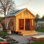 jak zrobić domek na działce