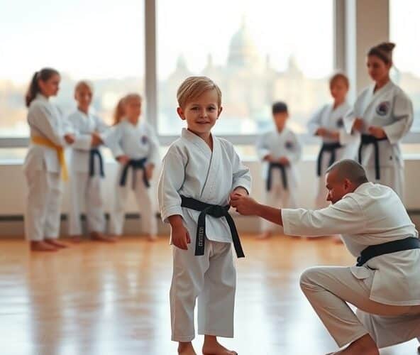 Czy w Warszawie są zajęcia karate kyokushin dla nieśmiałego 7‑latka?