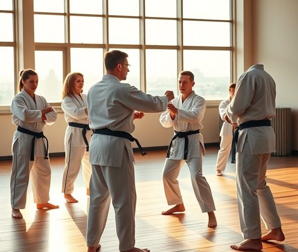 Który klub karate kyokushin w Warszawie pomoże nieśmiałym dorosłym?