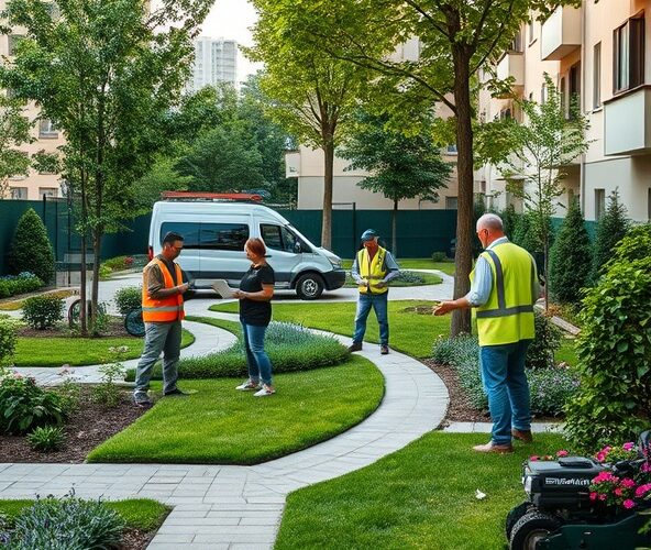 Jak rozliczać konserwację i obsługę zieleni w wspólnocie w Warszawie?