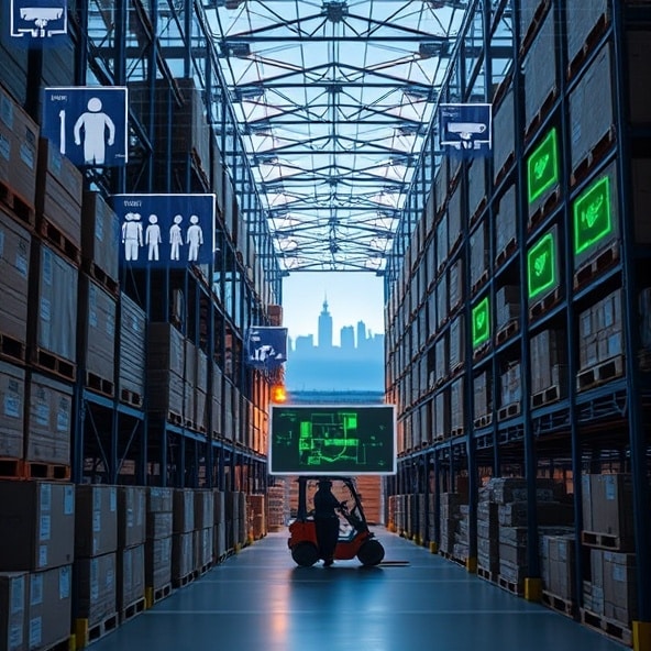 monitoring magazynów warszawa