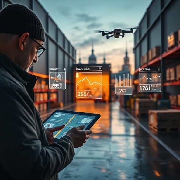 monitoring magazynów warszawa