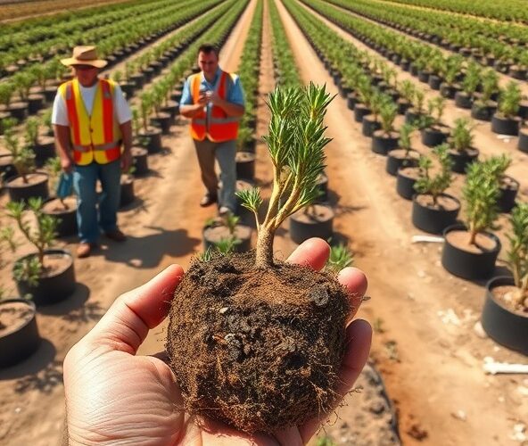 Jak największe szkółki roślin doradzają przy zasolonej glebie?