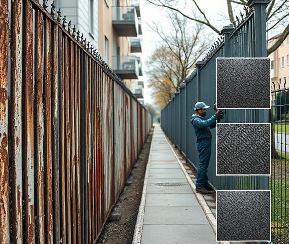Jak zabezpieczyć ogrodzenia grzebieniowe w Warszawie przed korozją?