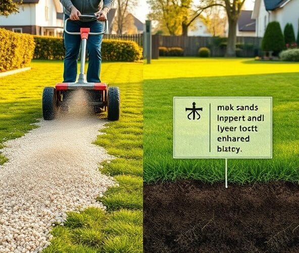 Kiedy piaskowanie trawników w Błoniu poprawi drenaż i ograniczy mech?