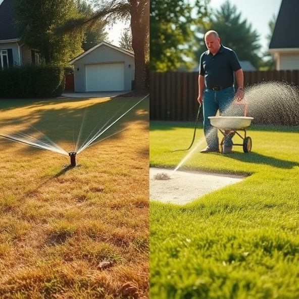 piaskowanie trawników błonie