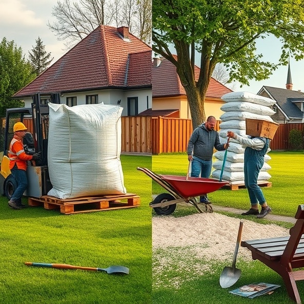 piaskowanie trawników błonie