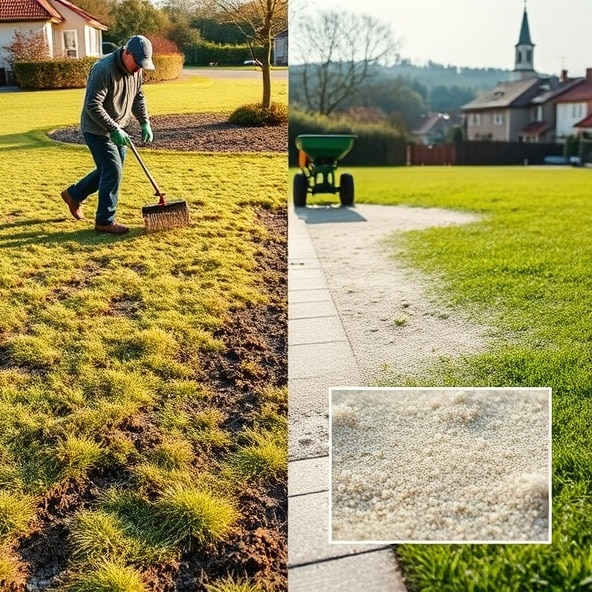 piaskowanie trawników błonie