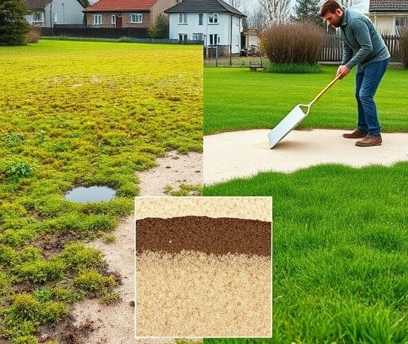 Kiedy piaskowanie trawników w Błoniu ograniczy mech i poprawi drenaż?