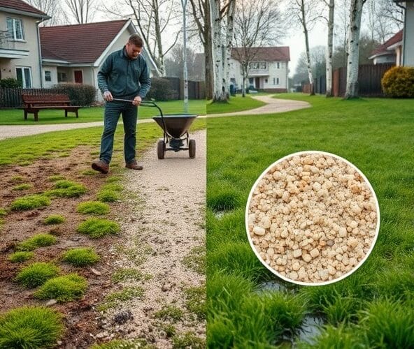 Czy piaskowanie trawników w Błoniu osuszy glebę i ograniczy mech?