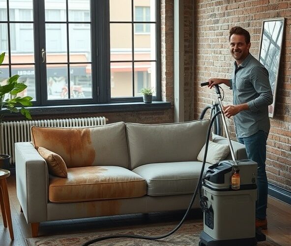 Ile kosztuje polsterreinigung Kreuzberg za 3-osobową sofę?