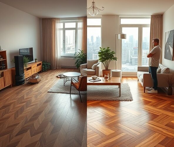 Czy renowacja parkietu w Warszawie na Targówku podniesie cenę mieszkania przy sprzedaży?