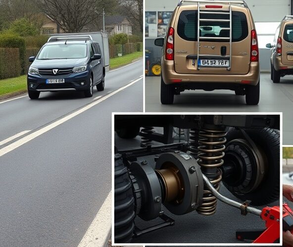 Czy Dacia Dokker z przyczepą 750 kg potrzebuje sprężyn wzmocnionych?