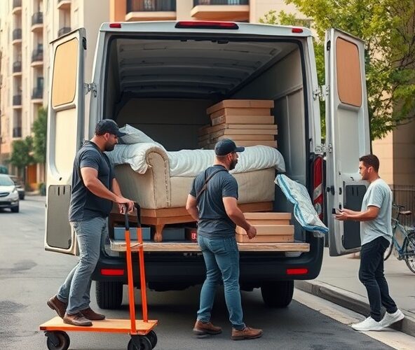 Jak tanio zorganizować transport mebli z załadunkiem do mieszkania?
