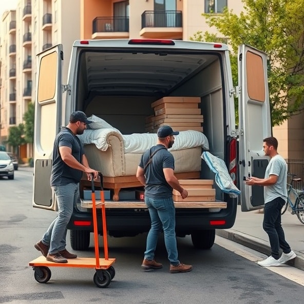 transport mebli z załadunkiem