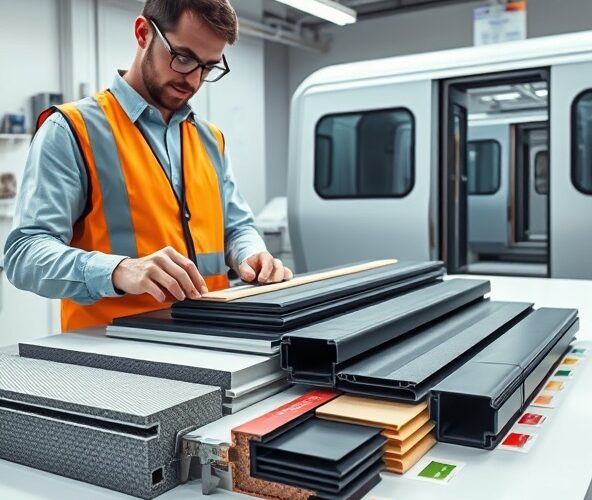 Jak wybrać uszczelki do pociągu zgodne z EN 45545-2?