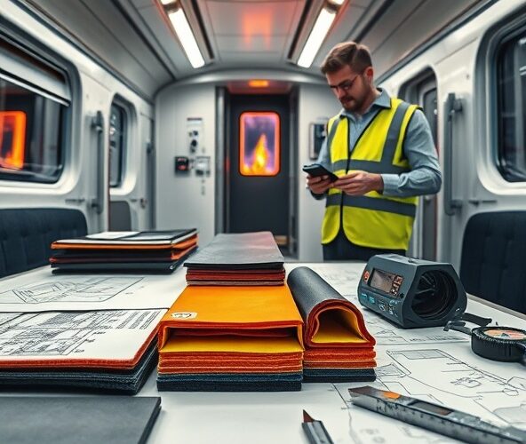 Jak wybrać uszczelki do pociągu zgodne z EN 45545-2?