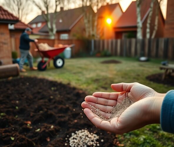 Jak przygotować glebę do zakładania trawników w Komorowie?