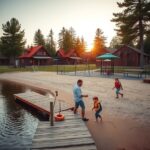 Jak wybrać w Olsztynku noclegi nad jeziorem bezpieczne dla małych dzieci? olsztynek noclegi nad jeziorem