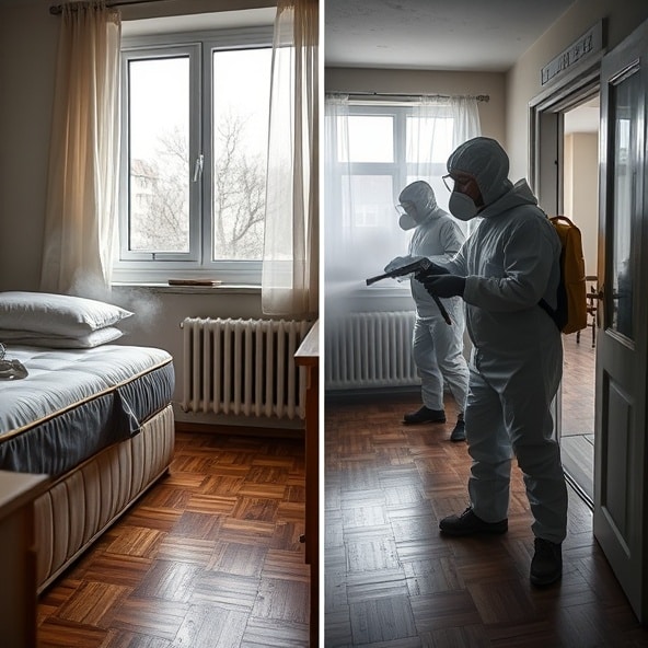 wymrażanie pluskiew mokotów