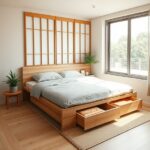 łóżko japońskie