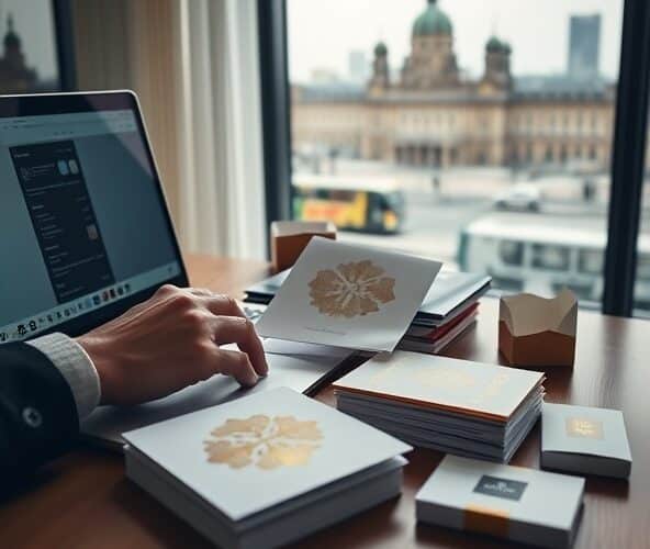 Jak zamówić online druk kartek okolicznościowych w Warszawie dla firm?