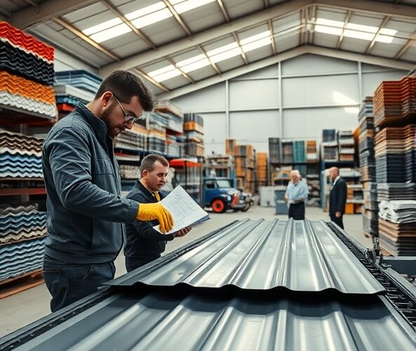 Czy hurtownia dachów w Wołominie oferuje docinanie blach na wymiar?