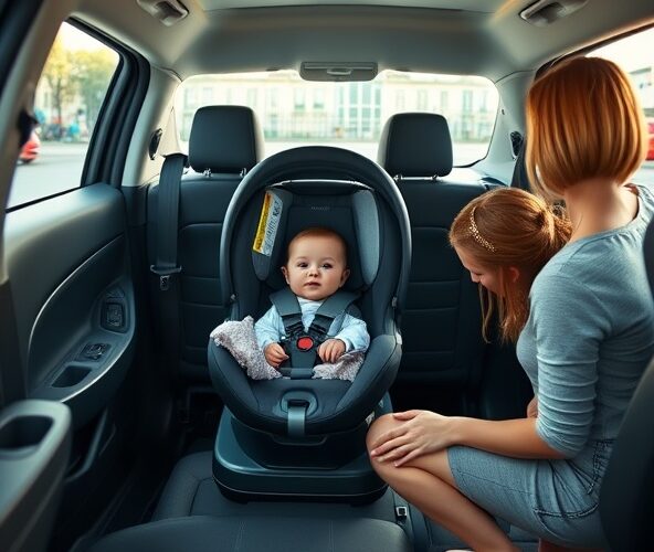 Czy fotelik Nuna PIPA z bazą ISOFIX sprawdzi się w małym aucie miejskim dla noworodka?