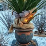 Jak zabezpieczyć palmę mrozoodporną do ogrodu w donicy przy mrozach poniżej –15°C? palma mrozoodporna do ogrodu