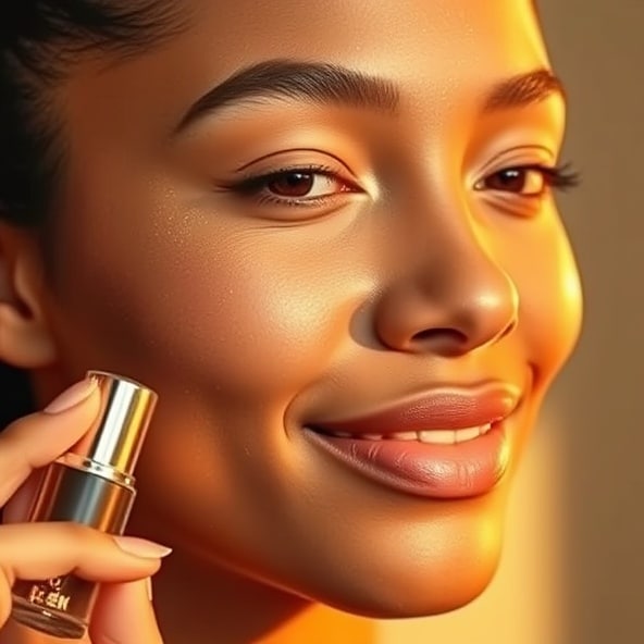 rozświetlenie twarzy