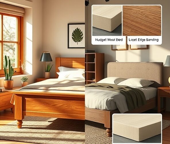 Czy warto dopłacić za łóżko drewniane zamiast płyty MDF?