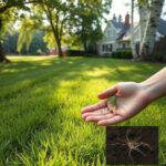 trawa z siewu błonie