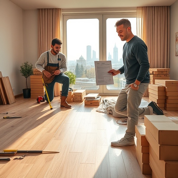 układanie paneli podłogowych warszawa