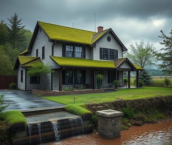 Retencja wód opadowych: jak chronić dom przed podtopieniami?