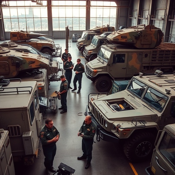 serwis pojazdów wojskowych warszawa