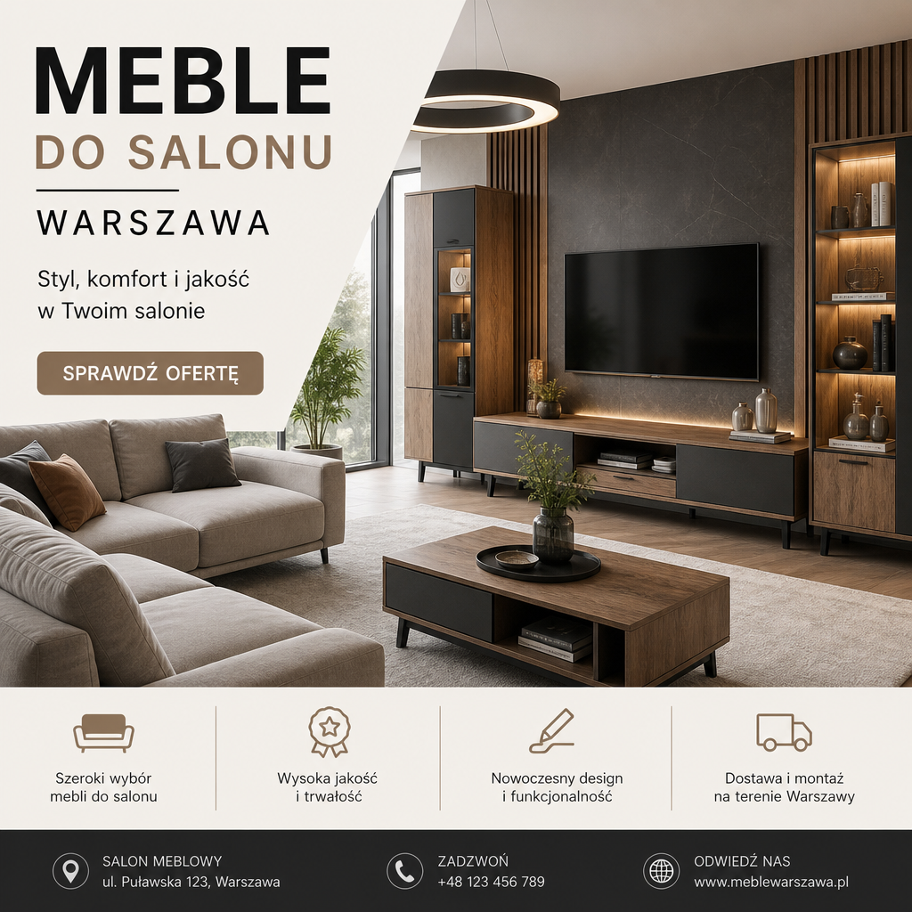 meble do salonu warszawa