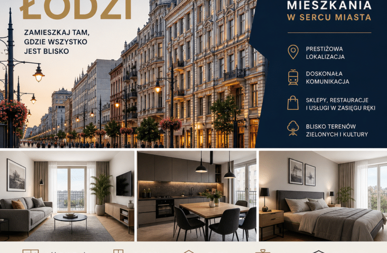 Mieszkania w Łodzi Centrum – Przewodnik po Najlepszych Ofertach i Atrakcjach